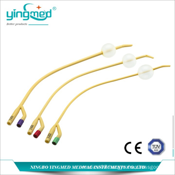 2-Way Curving End Latex Foley catheter